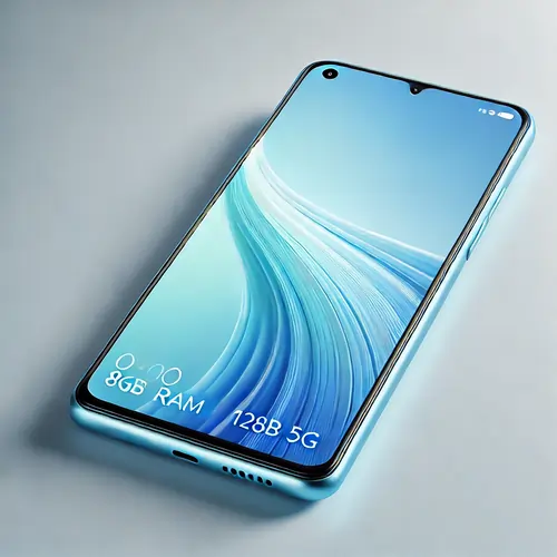 Realme Narzo 70x 5G (Ice Blue, 8GB RAM, 128GB Storage)