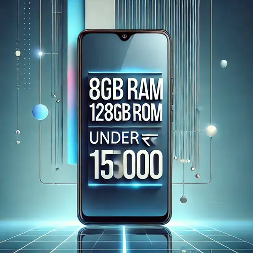 8gb ram 128gb rom Mobile under 15000​