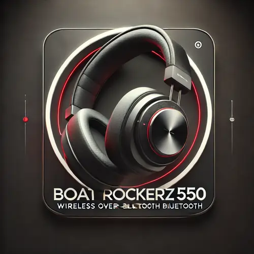 BoAt Rockerz 550 Wireless Over-Ear Bluetooth
