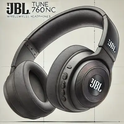 JBL Tune 760NC Over-Ear Wireless Headphones